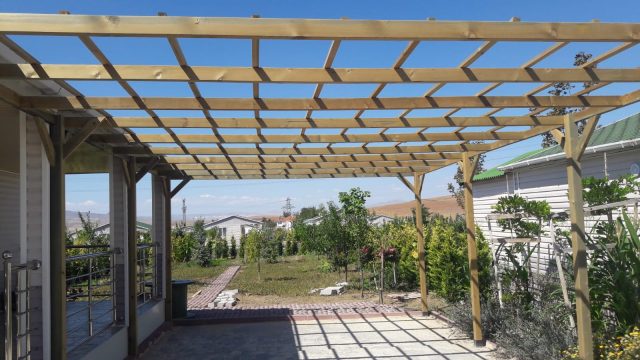 Ahşap Pergole