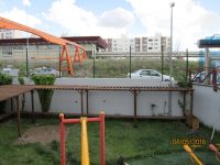 Ahşap Saksılı Pergole