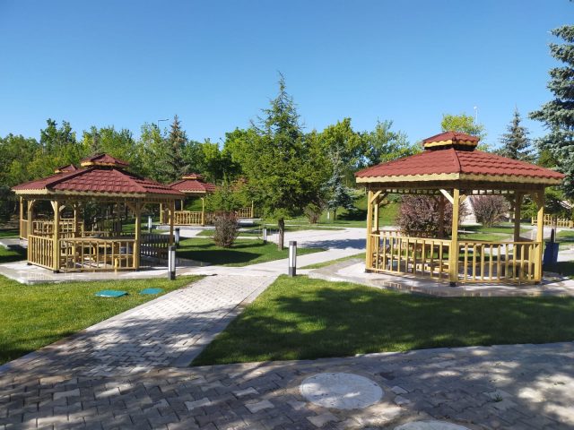 Ahşap Kamelya - Çardak