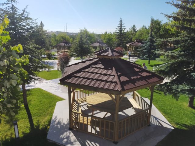 Ahşap Kamelya - Çardak
