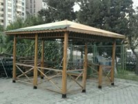 Ahşap Pergole