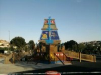 Gemi Temalı Ahşap Oyun Parkı